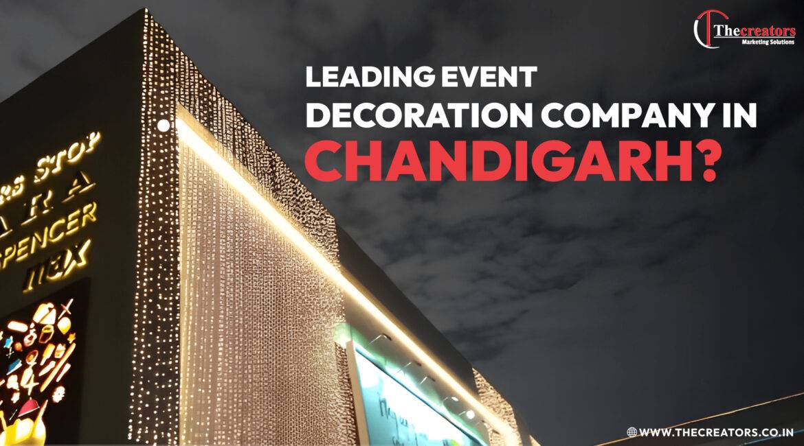 leading event decoration company in chandigarh